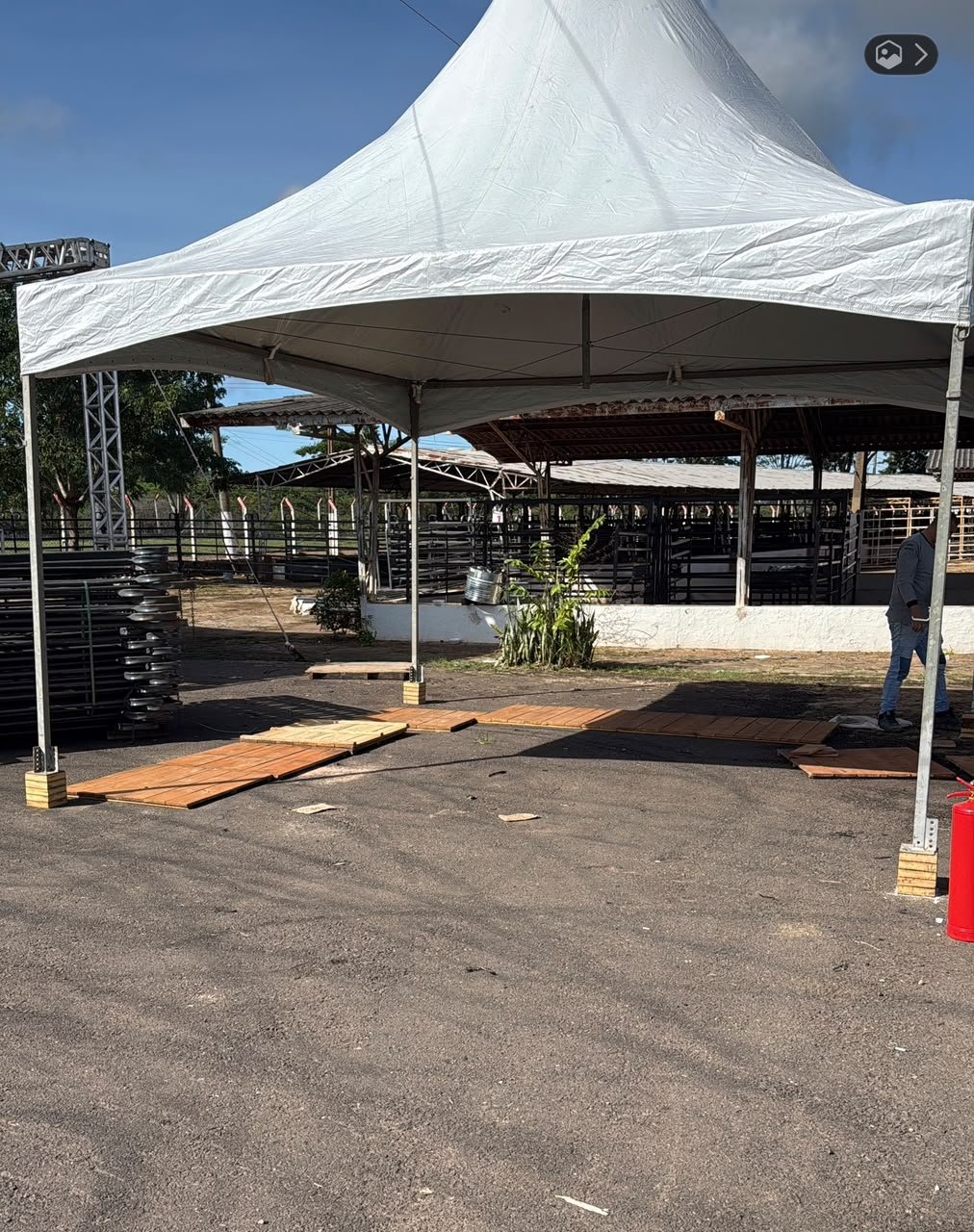 Montagem de tenda e estrutura para eventos em Presidente Prudente SP — Prime Soluções Integradas